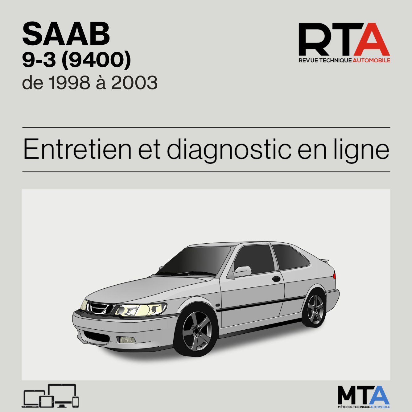 Saab 9-3 (9400) de 1998 à 2003