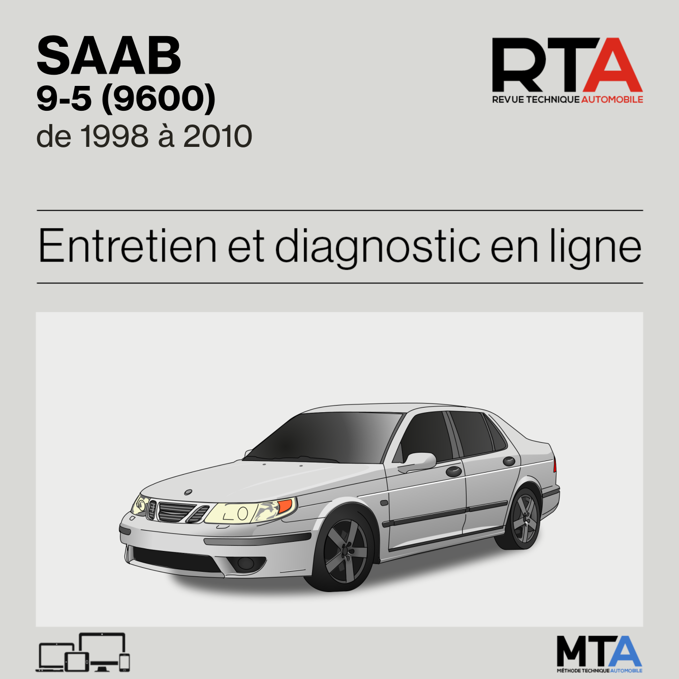 Saab 9-5 (9600) de 1998 à 2010