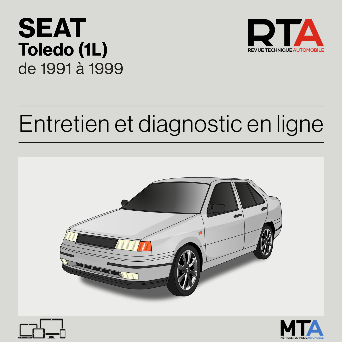 Seat Toledo (1L) de 1991 à 1999