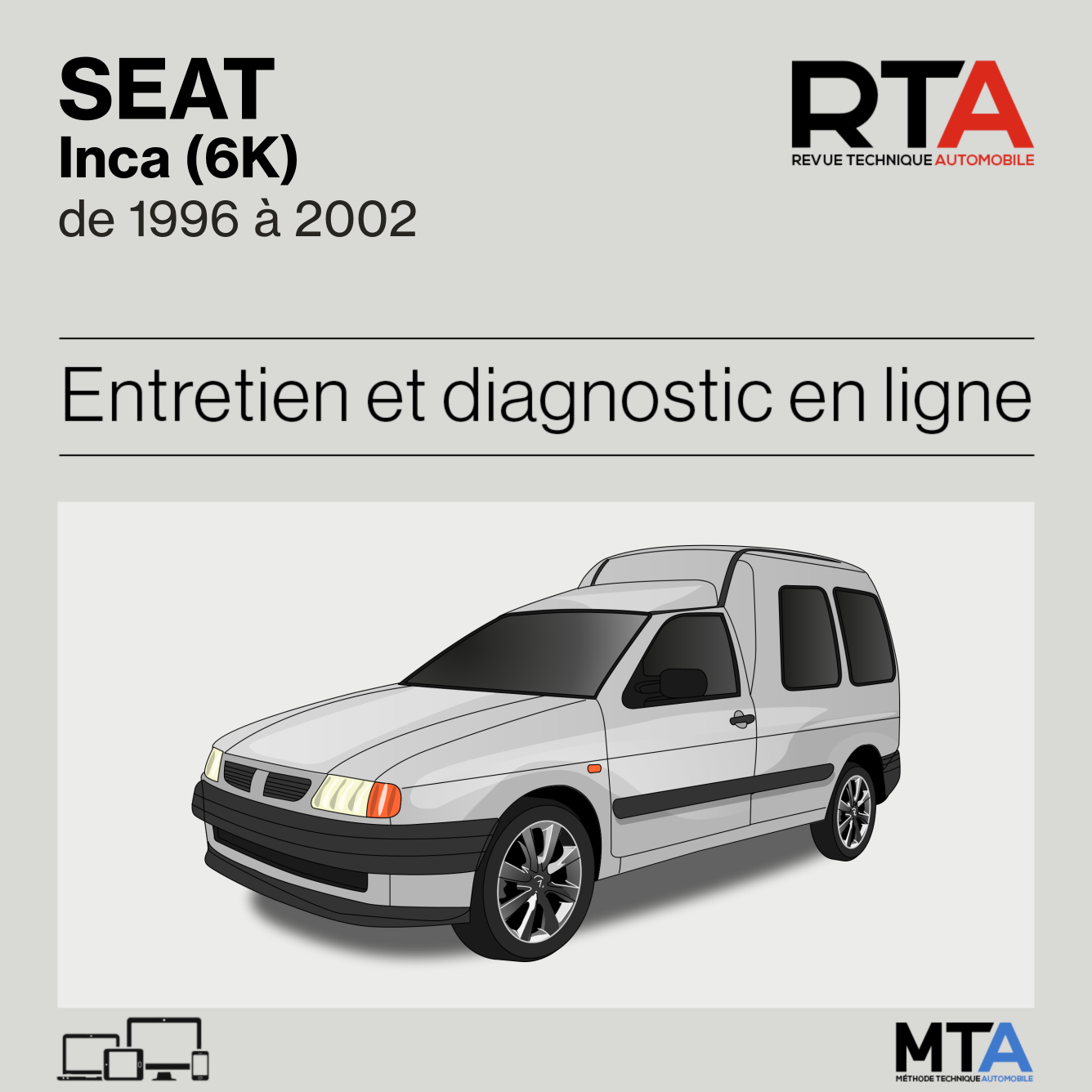 Seat Inca (6K) de 1996 à 2002
