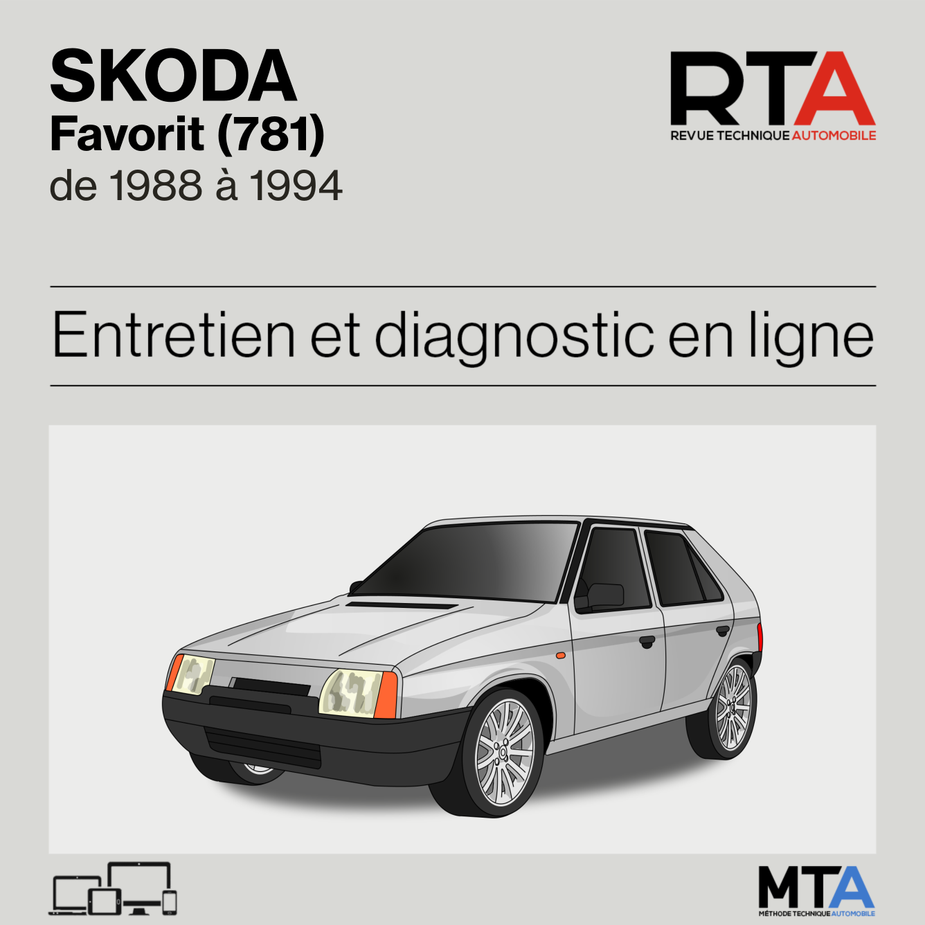 Skoda Favorit (781) de 1988 à 1994