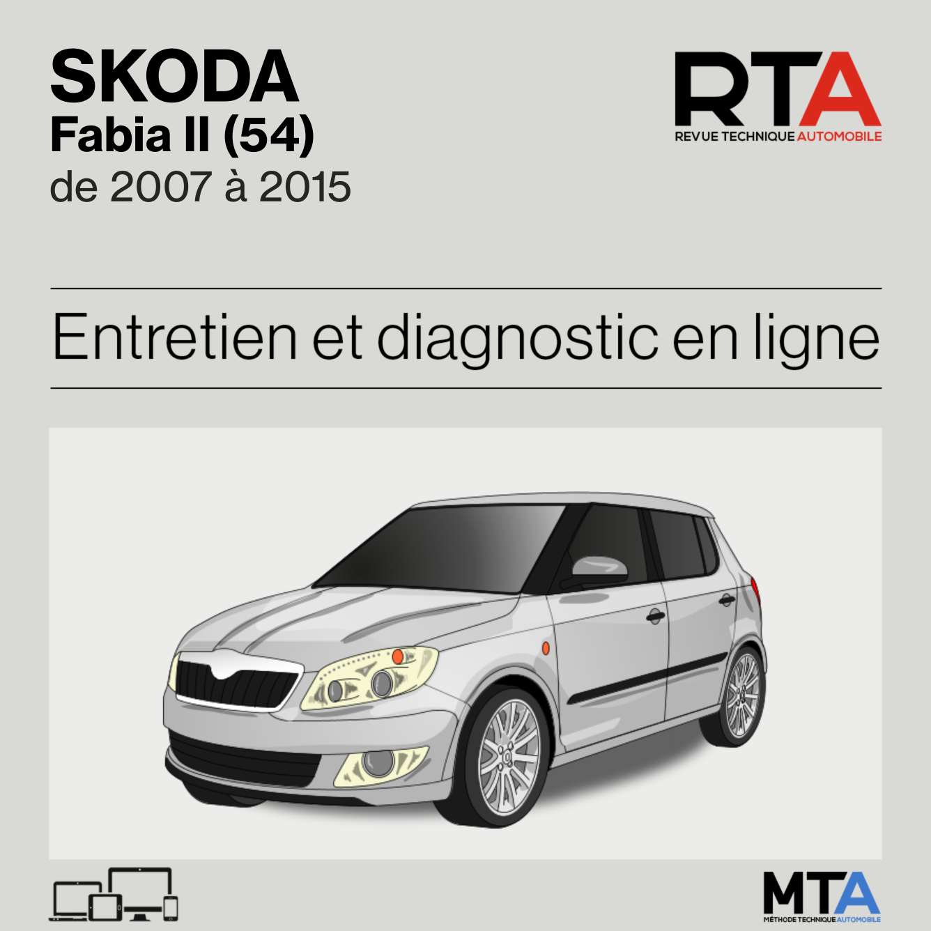 Skoda Fabia II (54) de 2007 à 2015