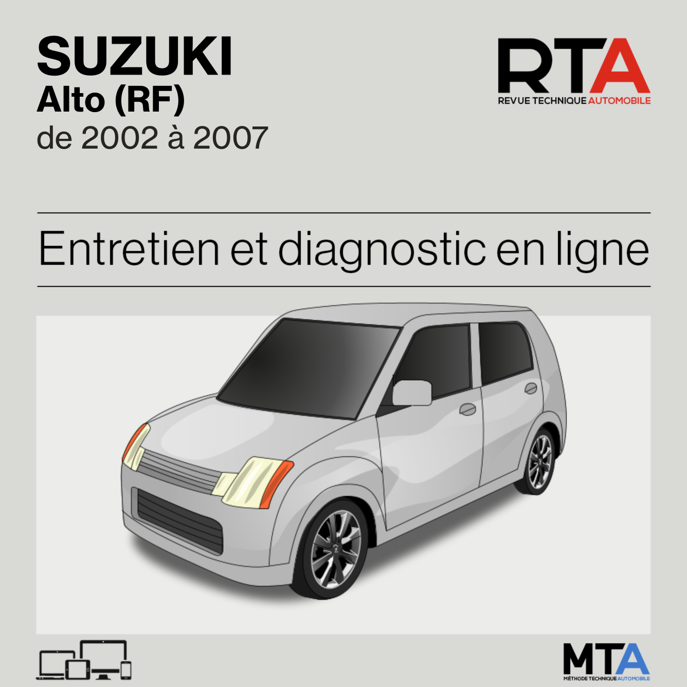 Suzuki Alto (RF) de 2002 à 2007