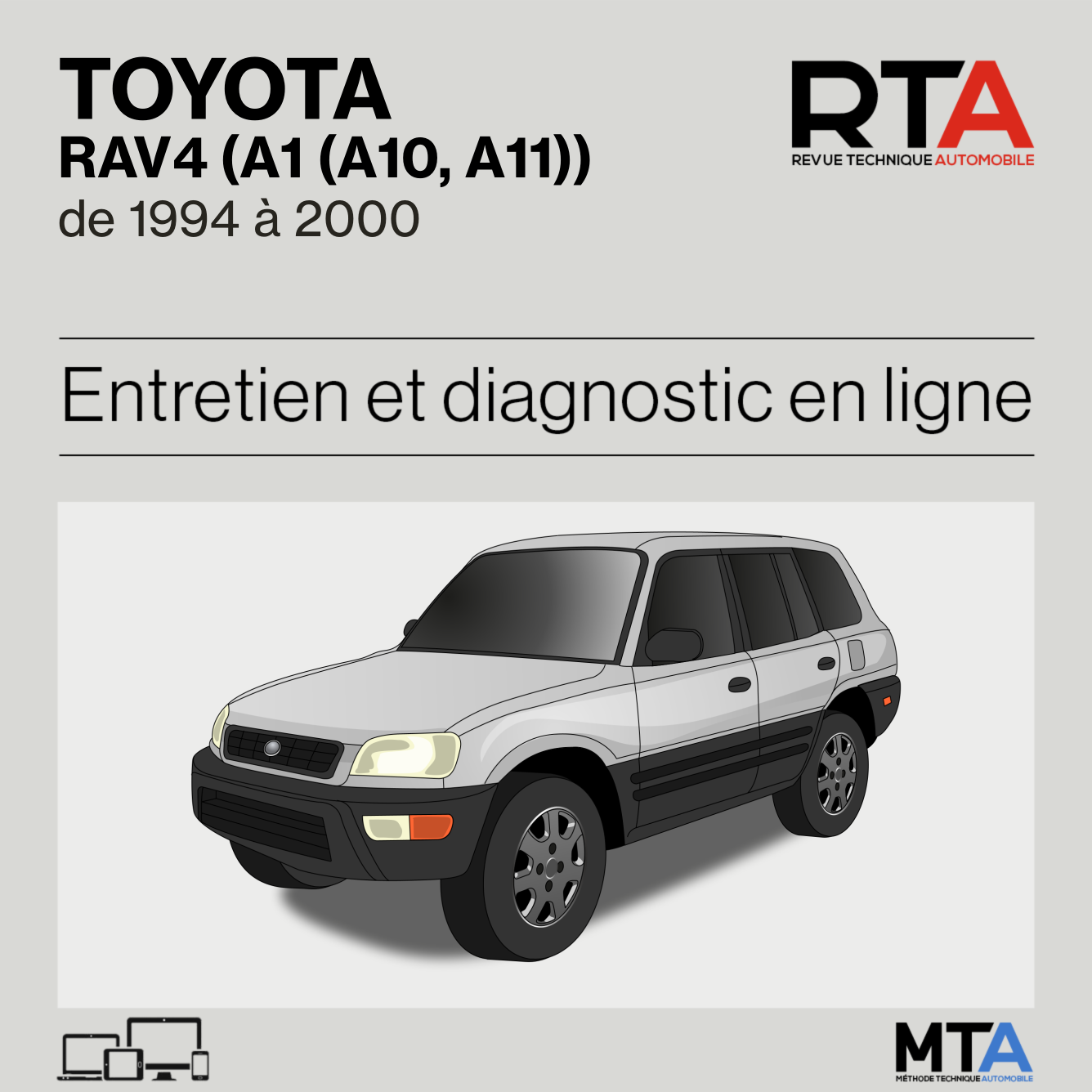 Toyota RAV4 (A1 (A10, A11)) de 1994 à 2000