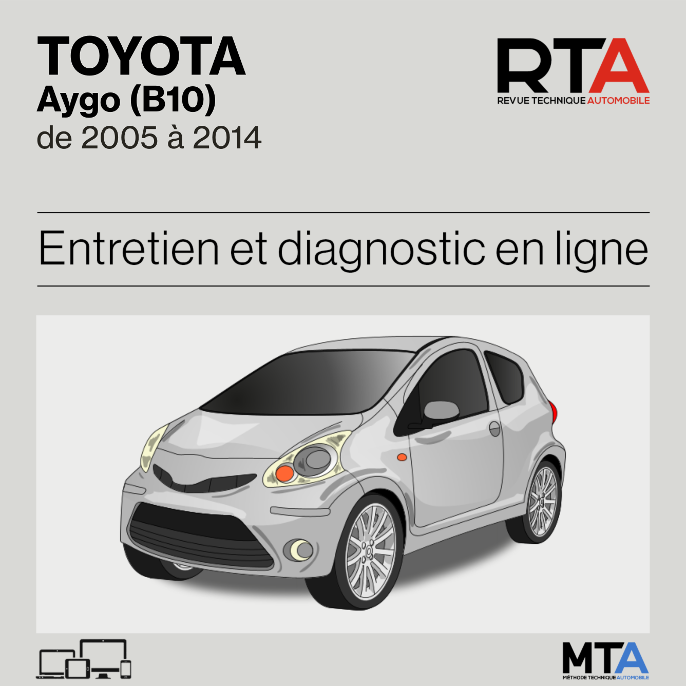 Toyota Aygo (B10) de 2005 à 2014