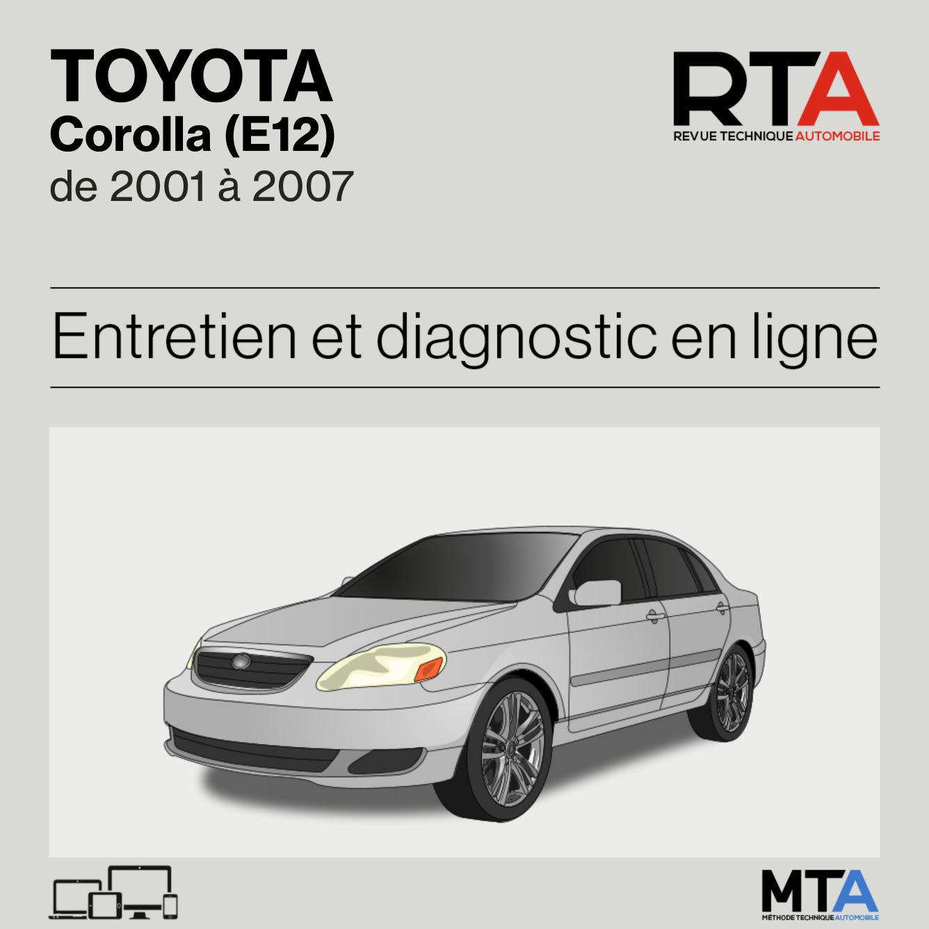 Toyota Corolla (E12) de 2001 à 2007