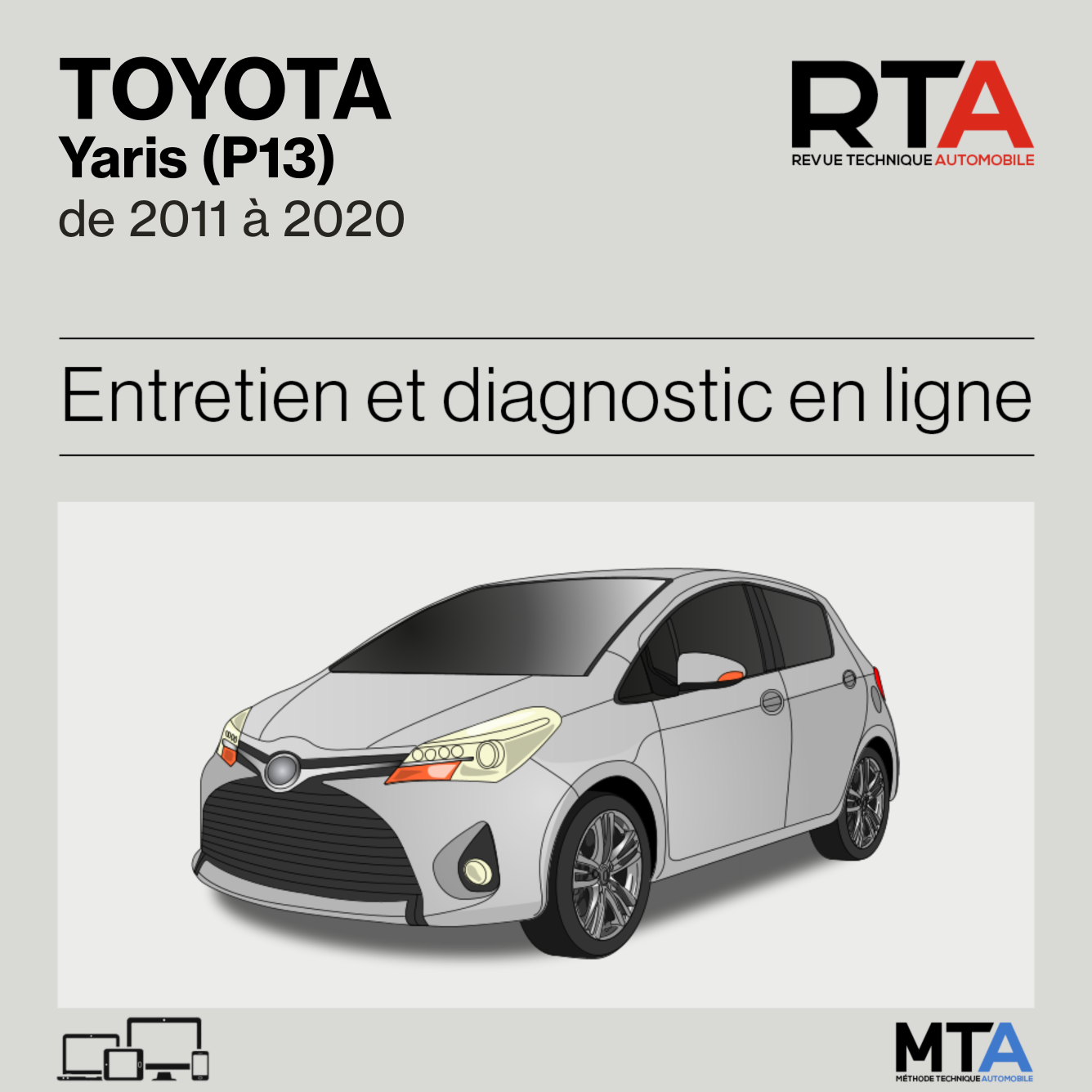 Toyota Yaris (P13) de 2011 à 2020