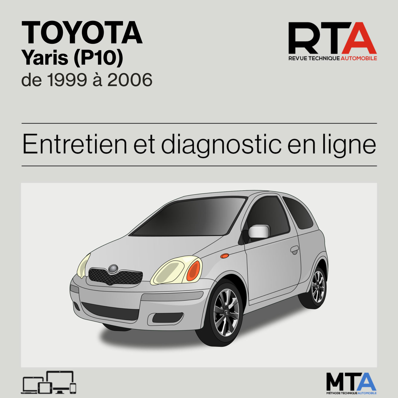 Toyota Yaris (P10) de 1999 à 2006