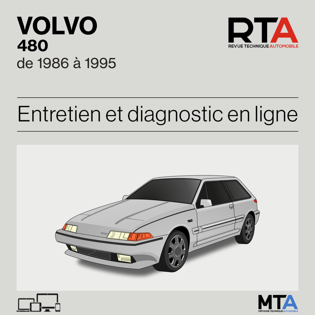 Volvo 480 de 1986 à 1995