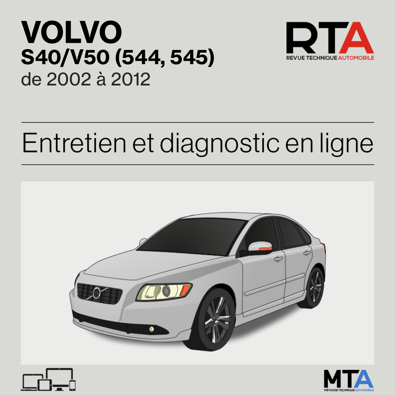 Volvo S40/V50 (544, 545) de 2002 à 2012