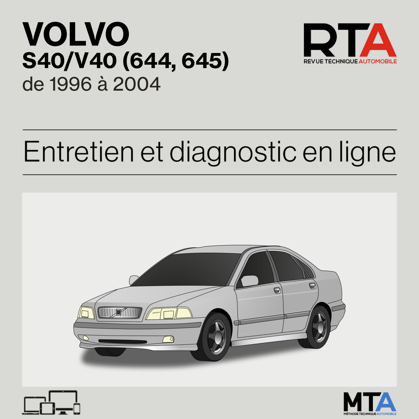 Volvo S40/V40 (644, 645) de 1996 à 2004