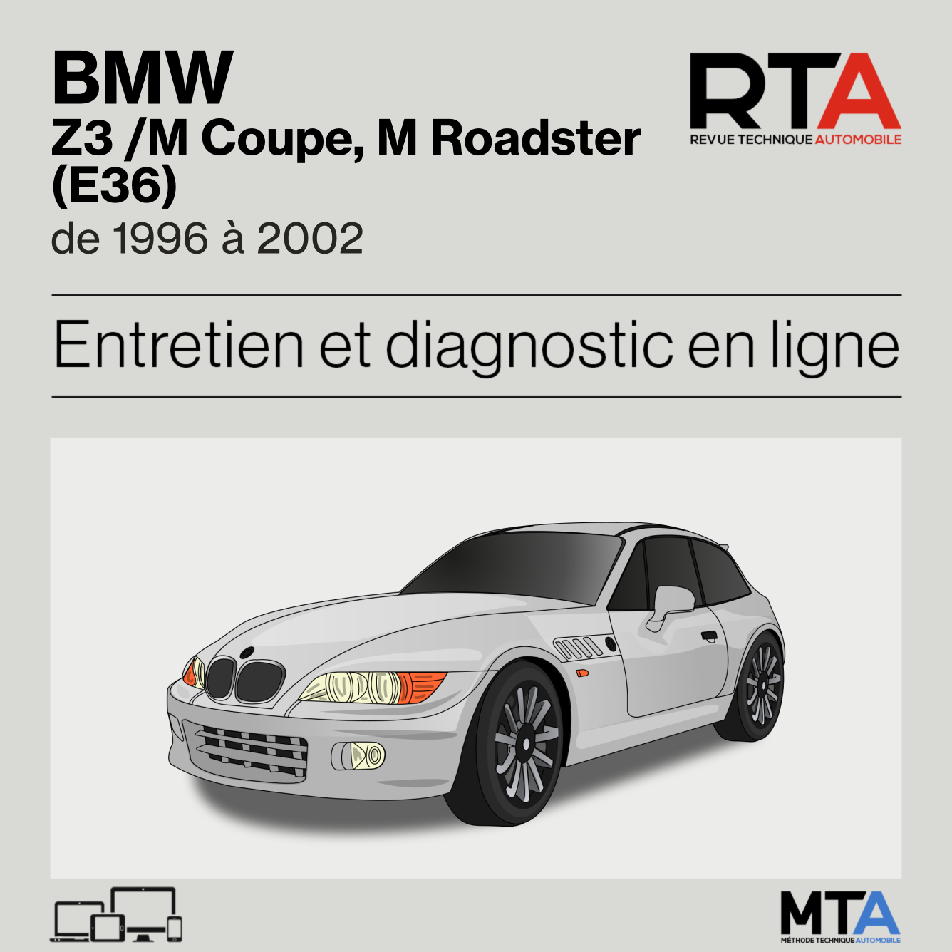 BMW Z3 /M Coupe, M Roadster (E36) de 1996 à 2002