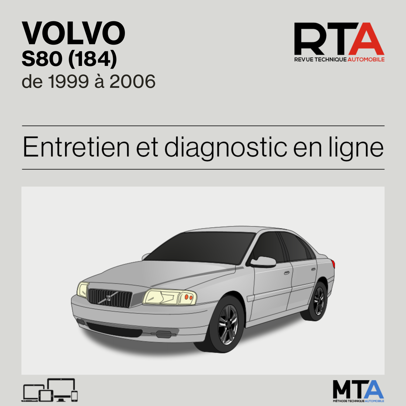 Volvo S80 (184) de 1999 à 2006