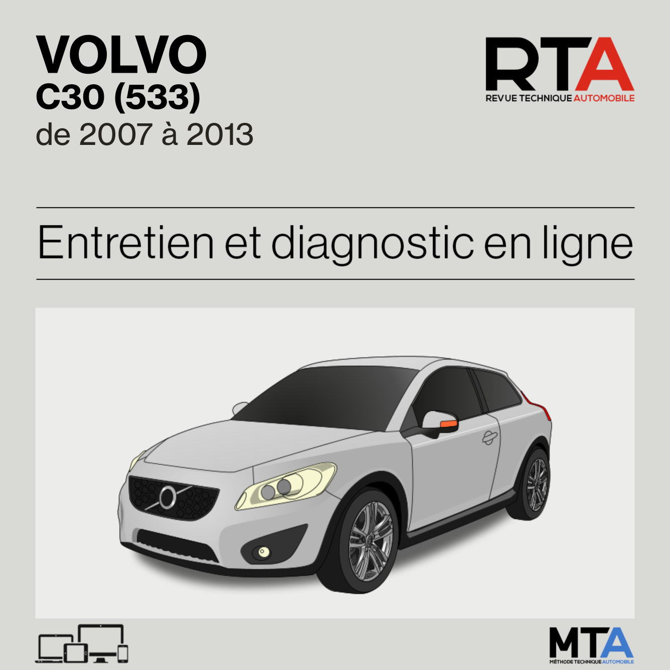 Volvo C30 (533) de 2007 à 2013