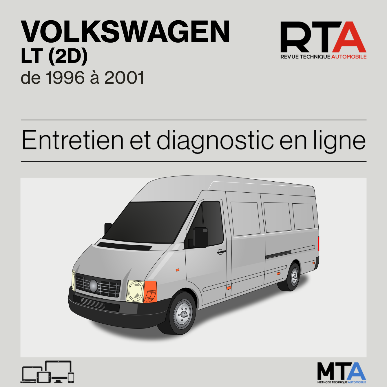 Volkswagen LT (2D) de 1996 à 2001