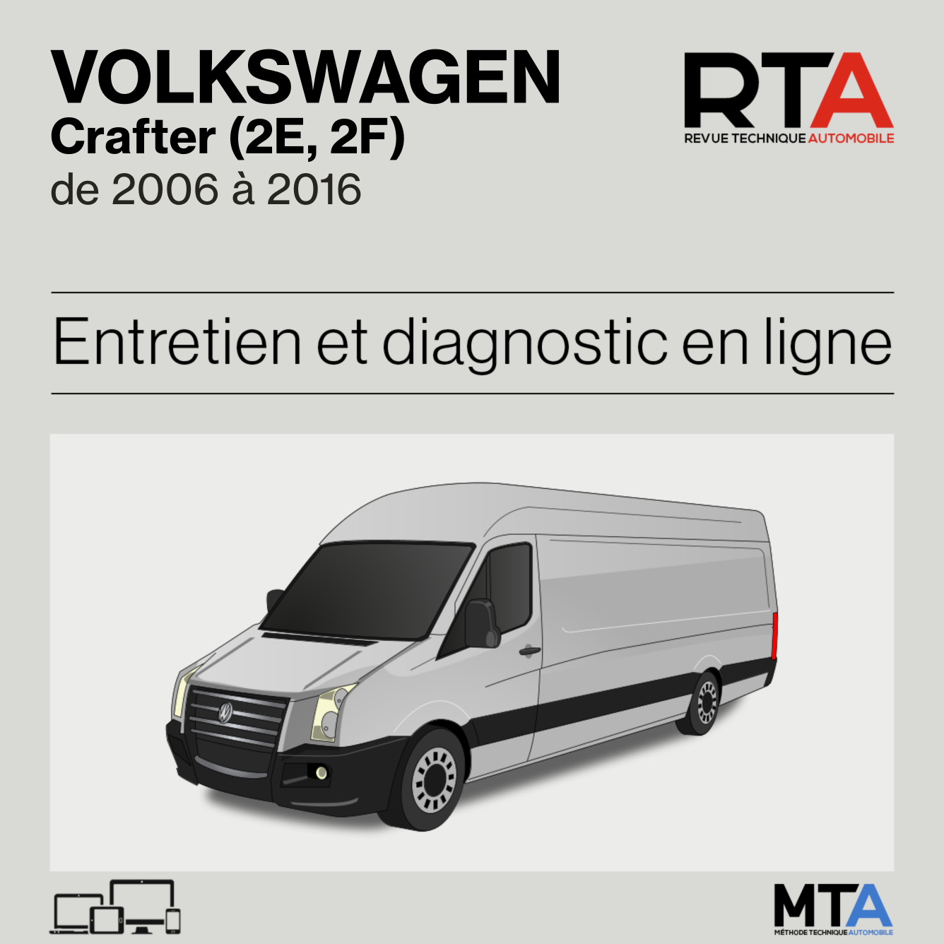 Volkswagen Crafter (2E, 2F) de 2006 à 2016