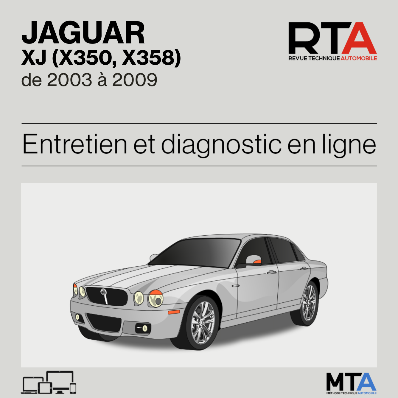 Jaguar XJ (X350, X358) de 2003 à 2009