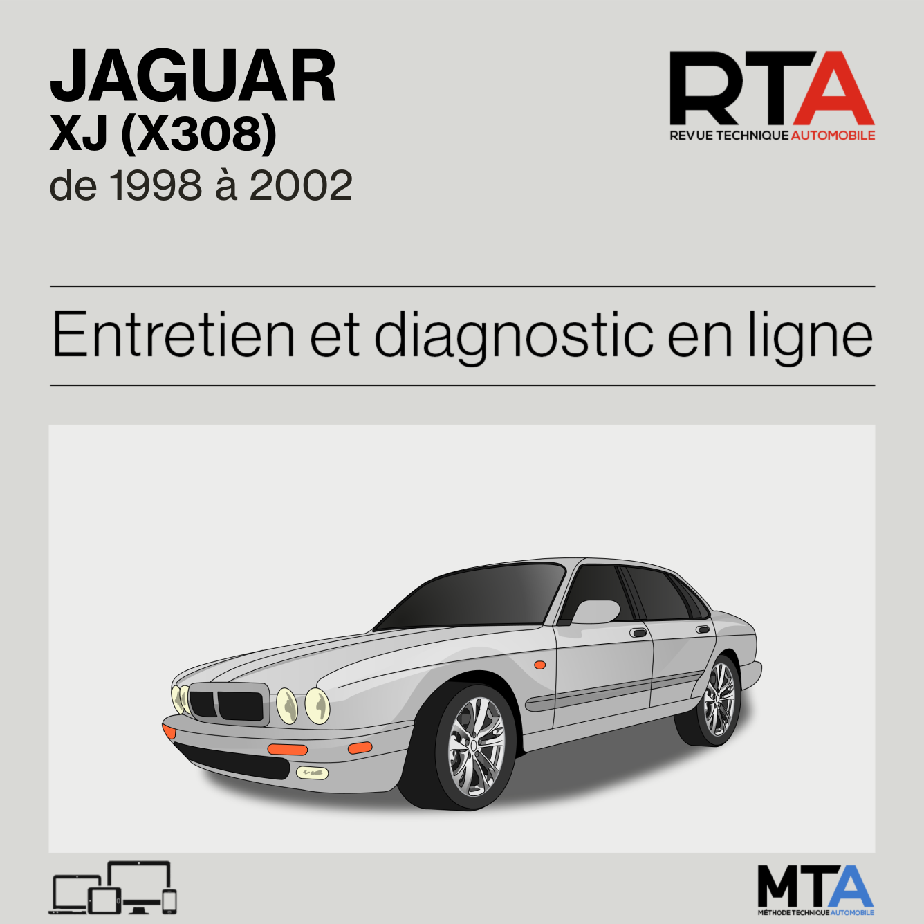 Jaguar XJ (X308) de 1998 à 2002