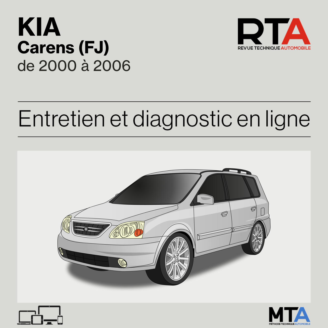 Kia Carens (FJ) de 2000 à 2006