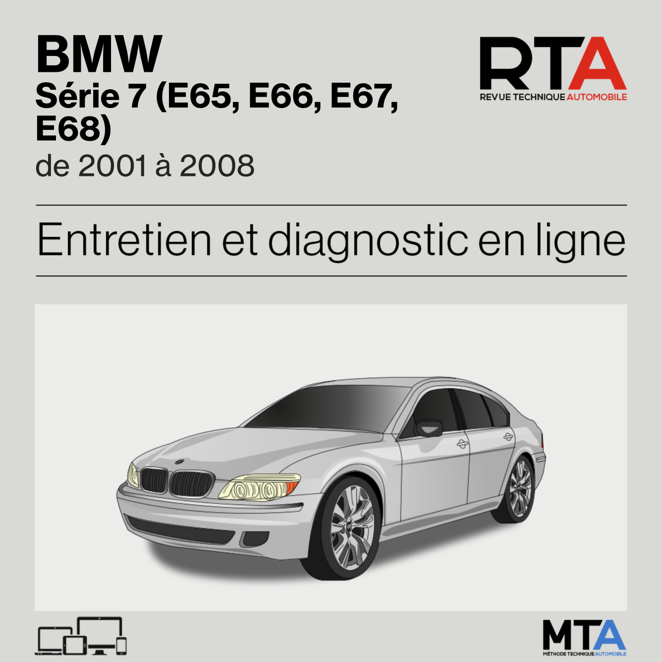 BMW Série 7 (E65, E66, E67, E68) de 2001 à 2008
