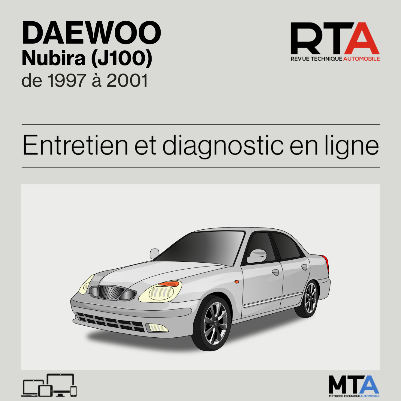 Daewoo Nubira (J100) de 1997 à 2001