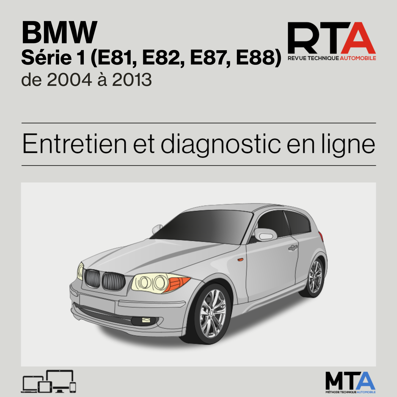 BMW Série 1 (E81, E82, E87, E88) de 2004 à 2013