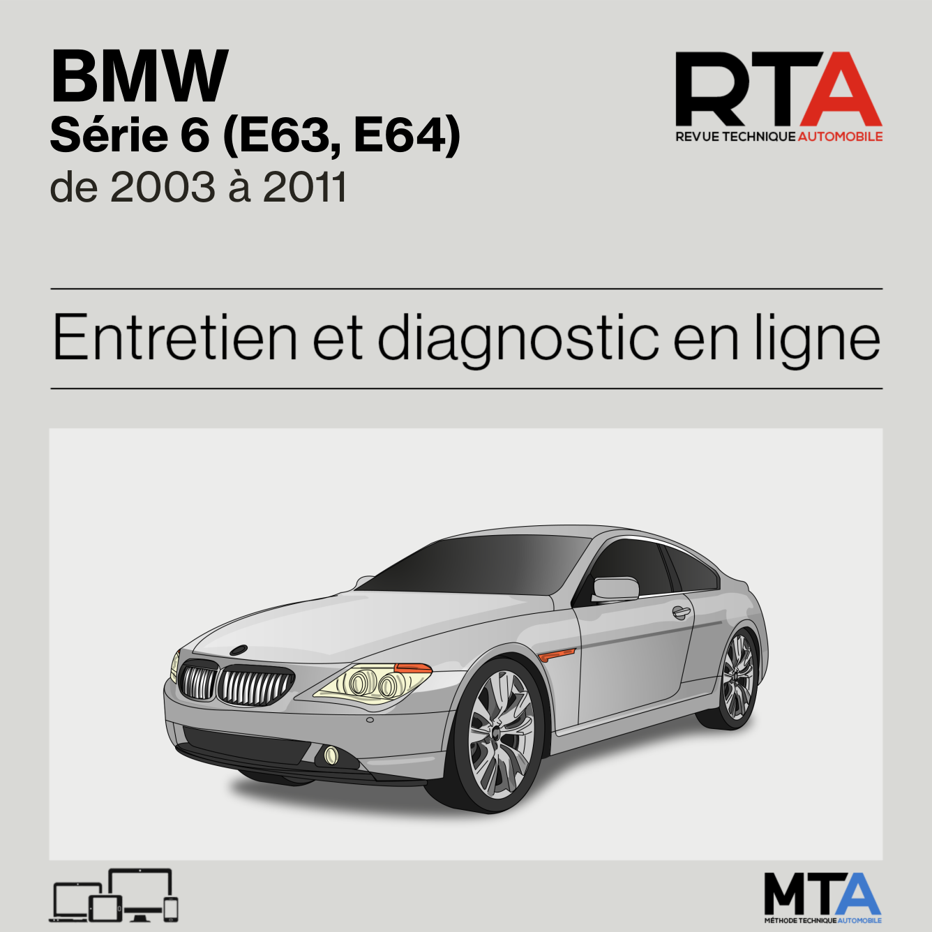 BMW Série 6 (E63, E64) de 2003 à 2011