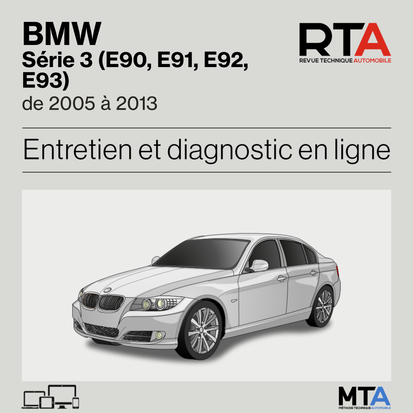 BMW Série 3 (E90, E91, E92, E93) de 2005 à 2013