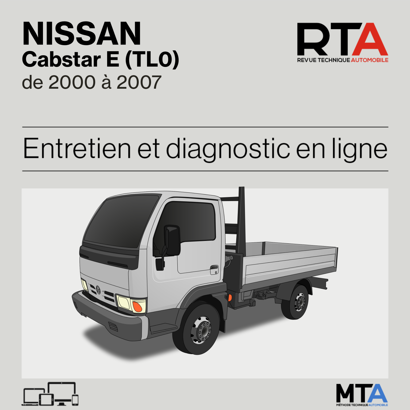 Nissan Cabstar E (TL0) de 2000 à 2007
