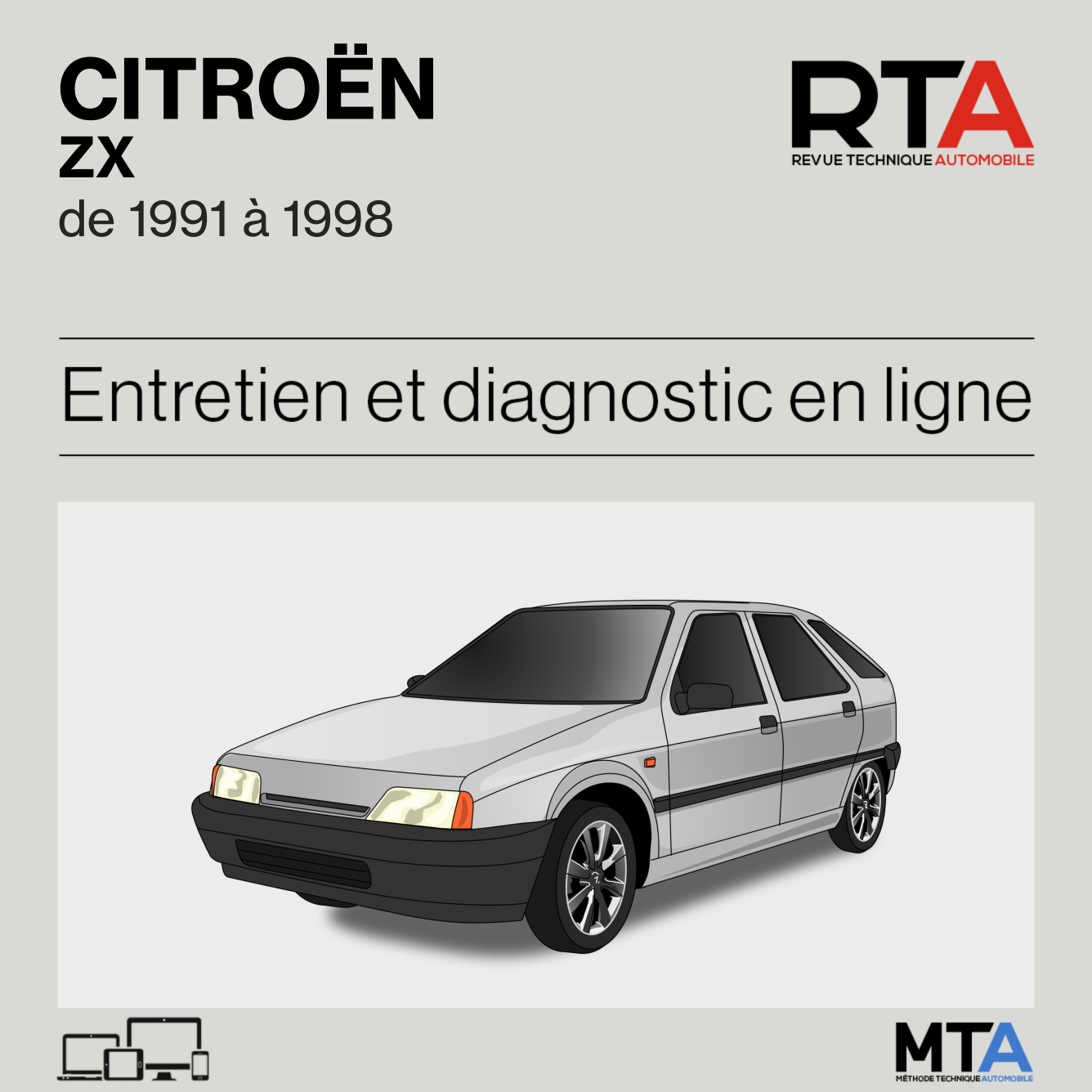 Citroen ZX de 1991 à 1998