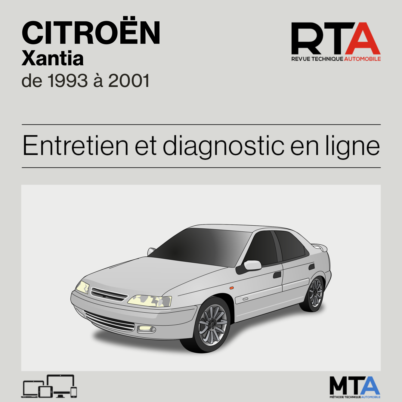 Citroen Xantia de 1993 à 2001