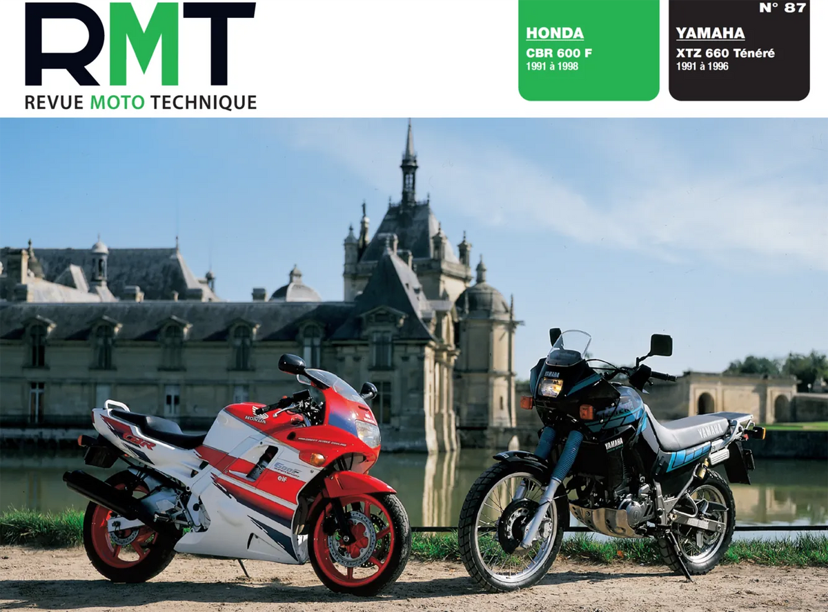 Honda CBR 600 F (1991 - 1998) - Yamaha XTZ 660 Ténéré (1991 - 1996) - Revue Technique