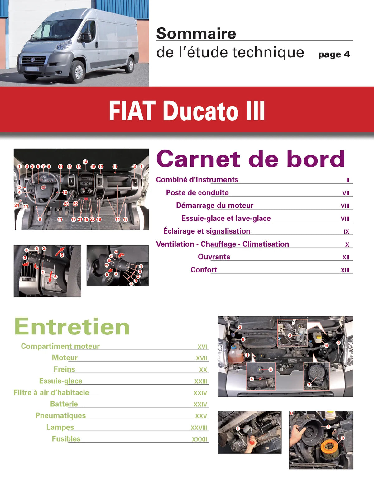 Fiat Ducato III phase 1 (2011 - 2014) 2.3 JTD Euro 5 - Revue Technique