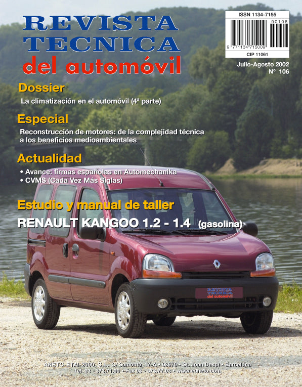 Renault Kangoo I (1997 - 2003) - Revue Technique