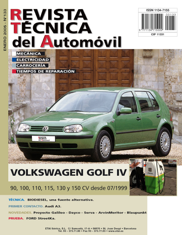 Volkswagen Golf IV (1998 - 2004) - Revue Technique