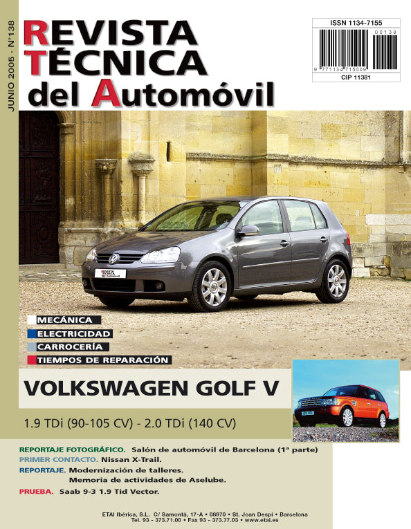 Volkswagen Golf V (2003 - 2008) - Revue Technique