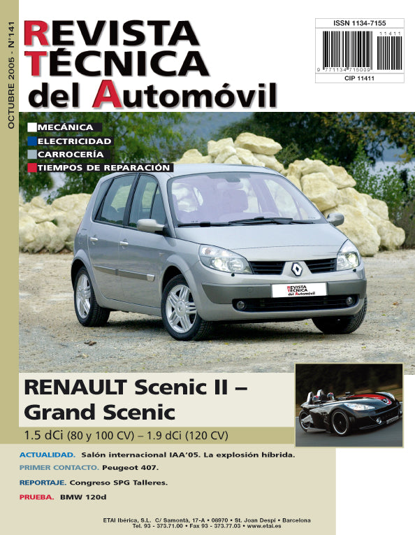 Renault Scenic / Grand Scenic II (2004 - 2006) - Revue Technique