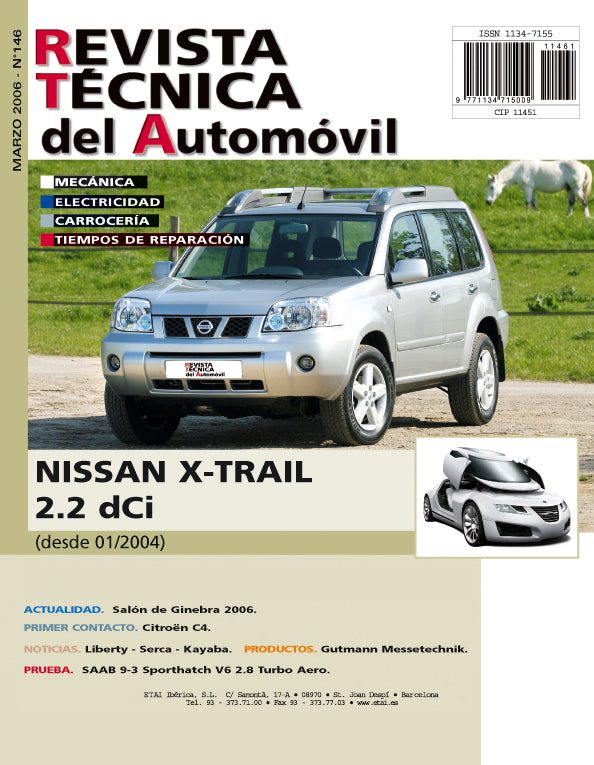 Nissan X-Trail I (2004 - 2007) - Revue Technique