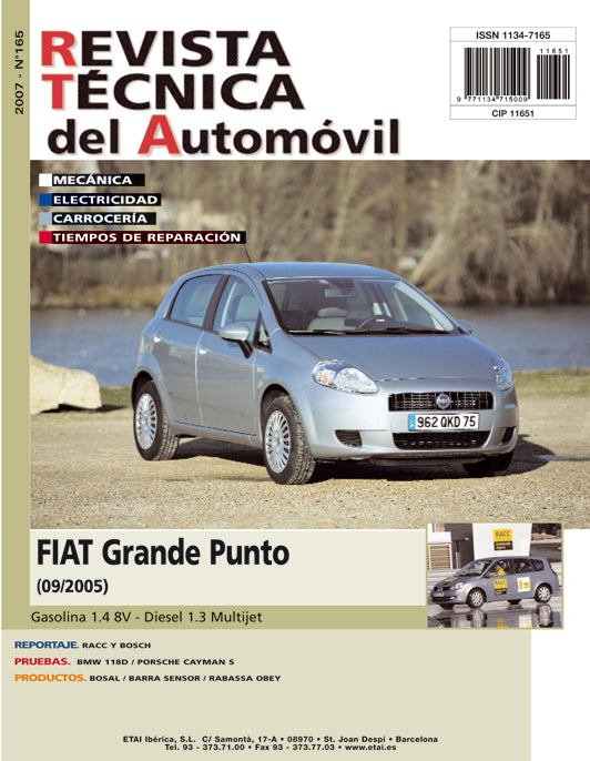 Fiat Grande Punto III (2005 - 2013) - Revue Technique