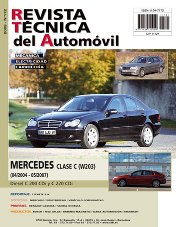 Mercedes-Benz Classe C II fase 2 (2004 - 2007) - Revue Technique
