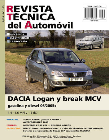 Dacia Logan I fase 1 et 2 (2005 - 2012) - Revue Technique