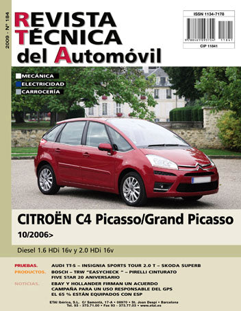 Citroën C4 Picasso I (2007 - 2013) - Revue Technique