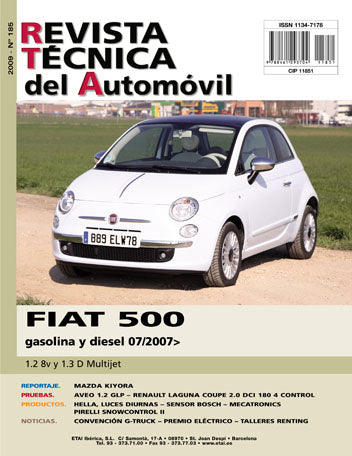 Fiat 500 II fase 1 (2007 - 2016) - Revue Technique