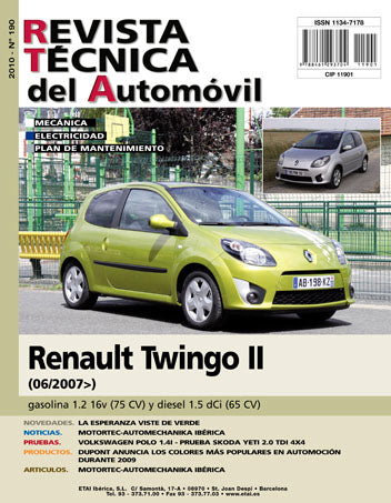 Renault Twingo II fase 1 (2007 - 2011) - Revue Technique