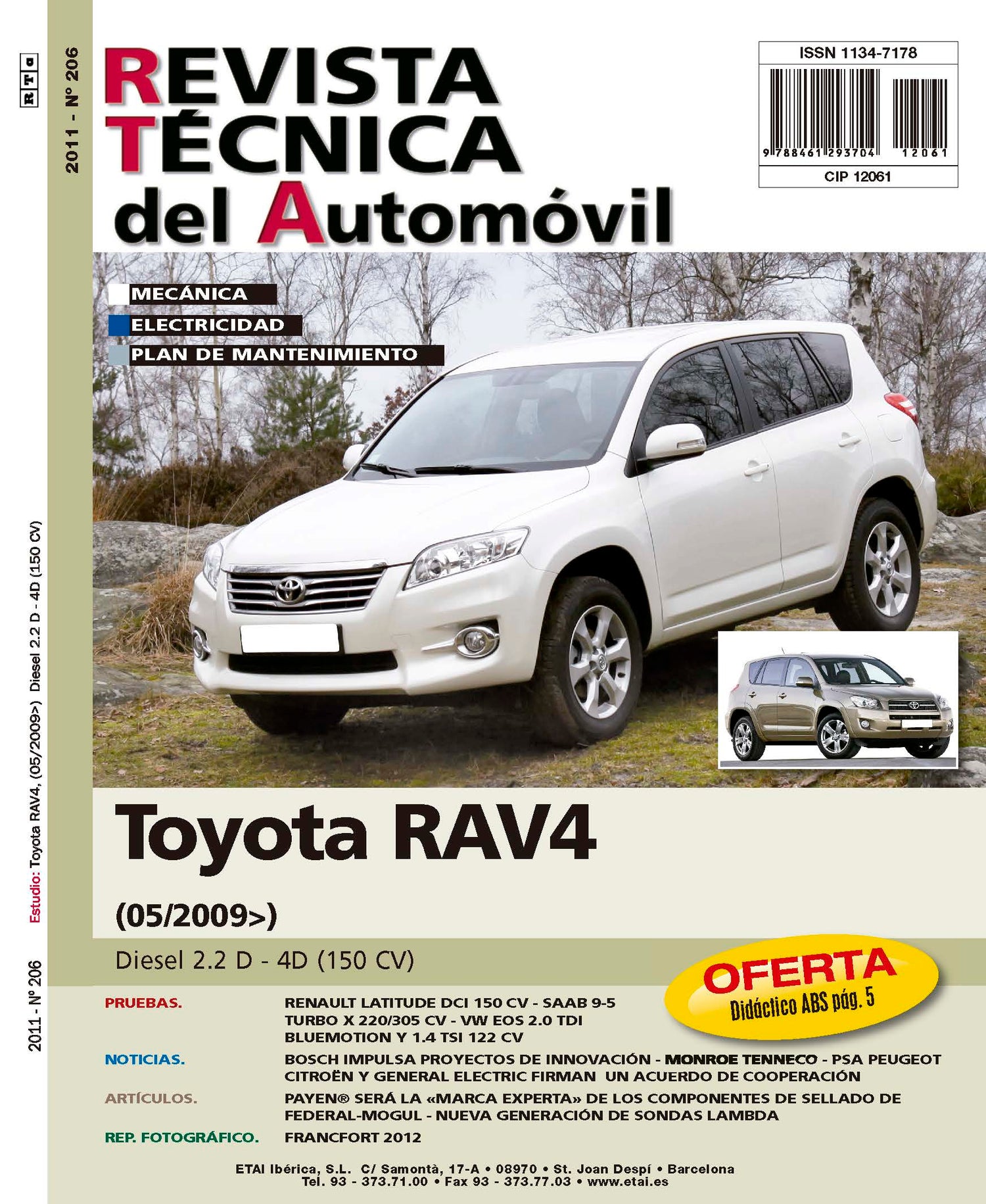 Toyota RAV4 III fase 2 (2009 - 2013) - Revue Technique