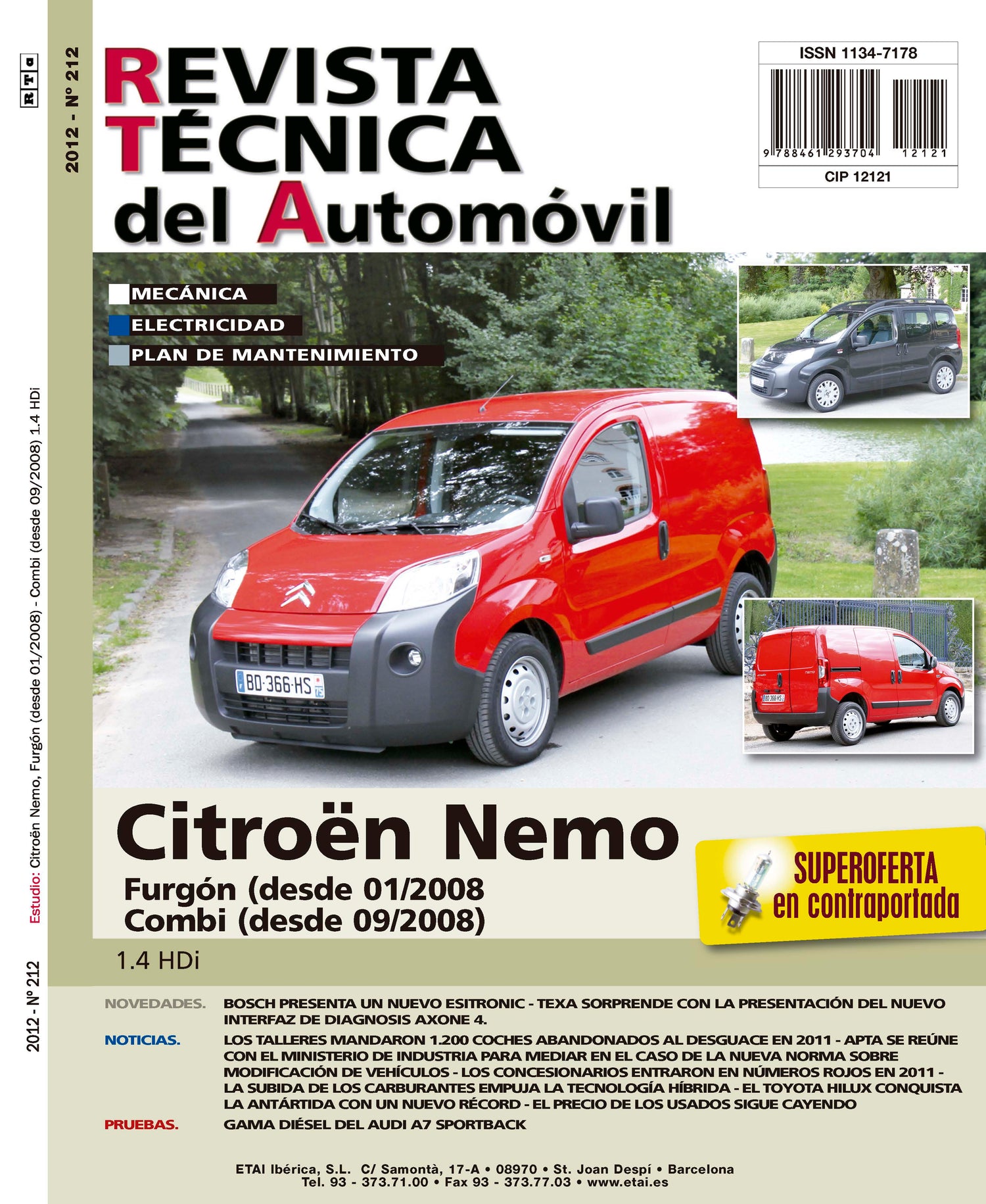 Citroën Nemo (2008 - 2018) - Revue Technique