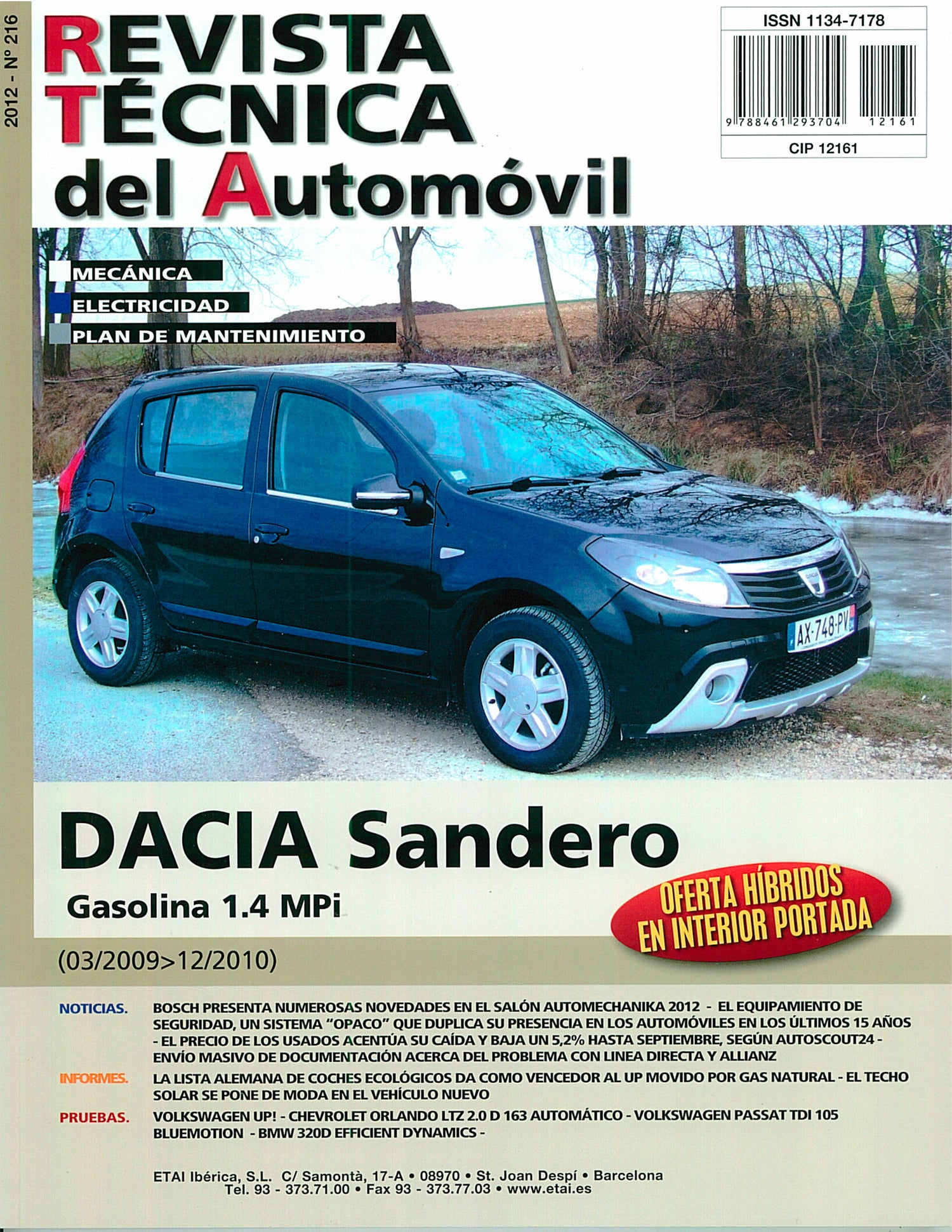 Dacia Sandero I (2008 - 2012) - Revue Technique