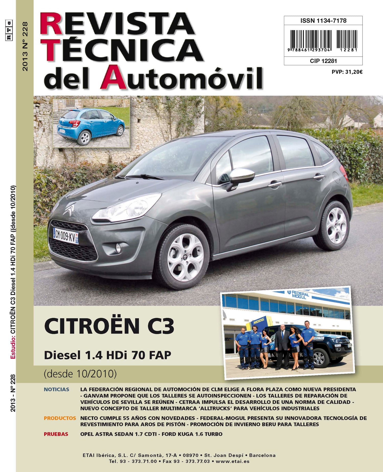 Citroën C3 II fase 1 (2009 - 2013) - Revue Technique