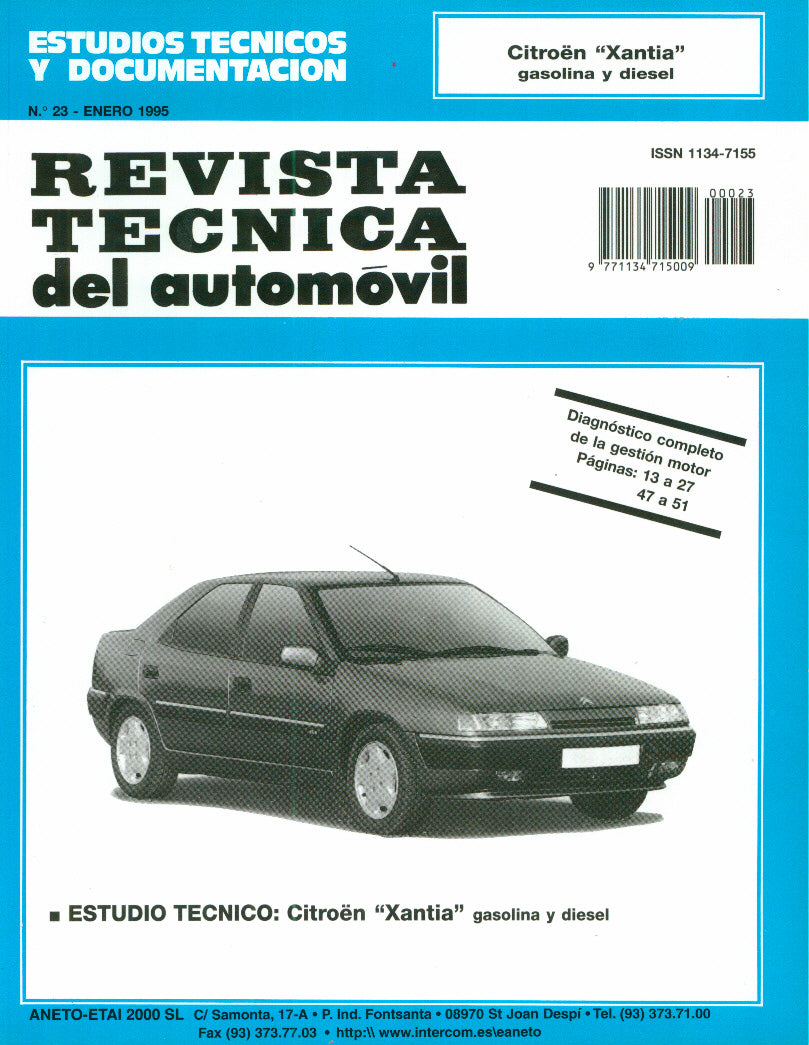 Citroën Xantia (1993 - 2001) - Revue Technique