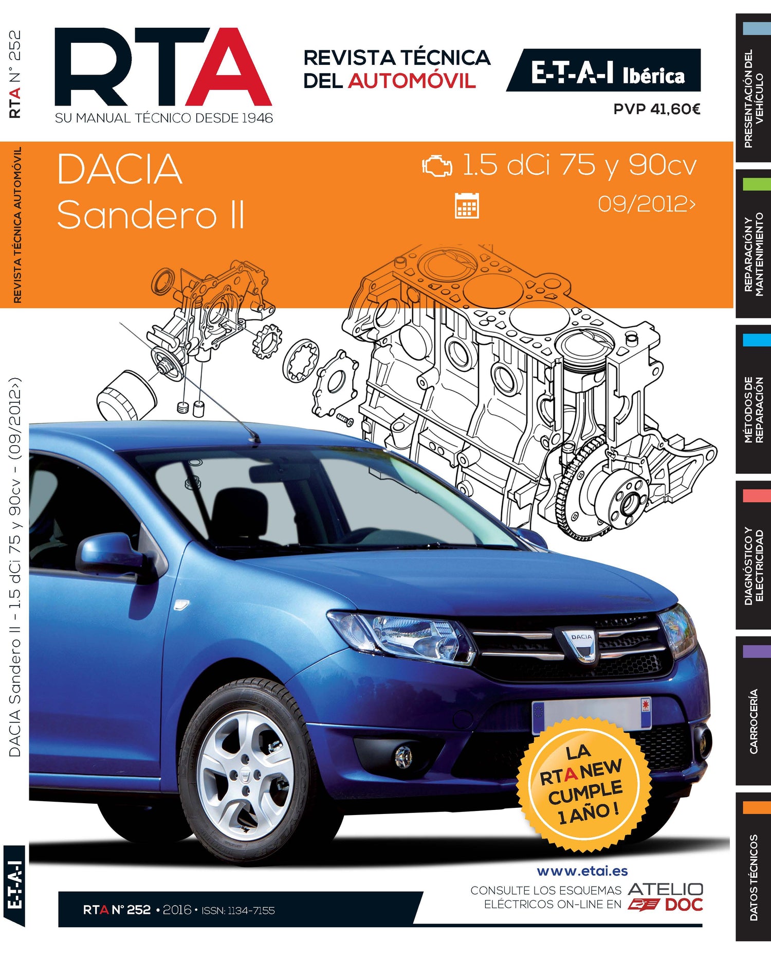 Dacia Sandero I (2008 - 2012) - Revue Technique